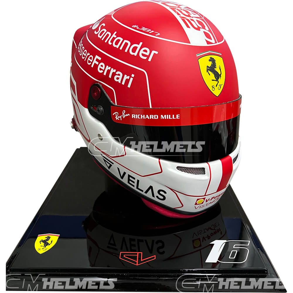 CHARLES LECLERC 2022 MONACO GP F1 REPLICA HELMET FULL SIZE - Image 1