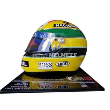 Ayrton Senna Commemorative Helmet - 30th Anniversary Replica Ayrton Senna Commemorative Helmet - 30th Anniversary Replica